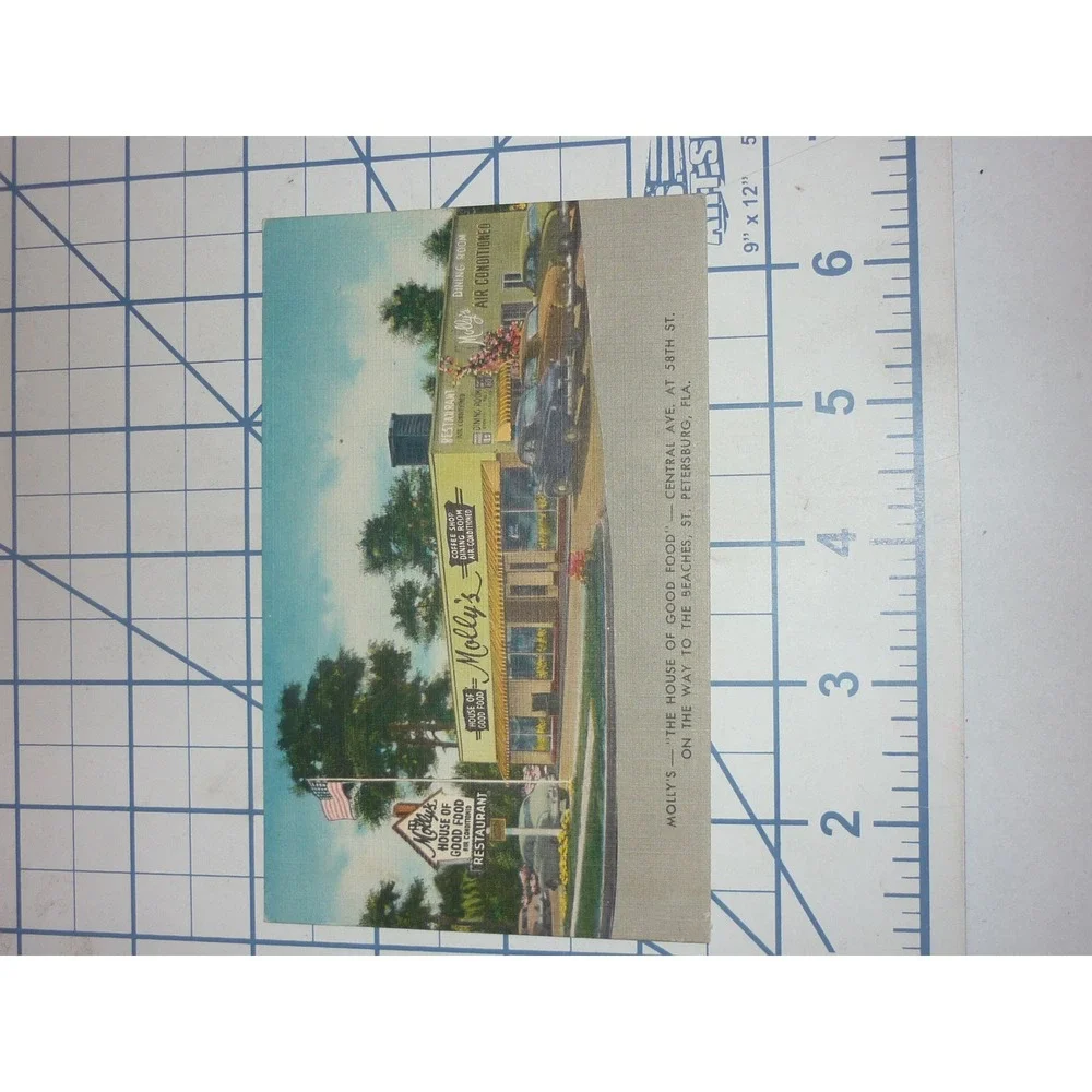 Vintage linen postcard